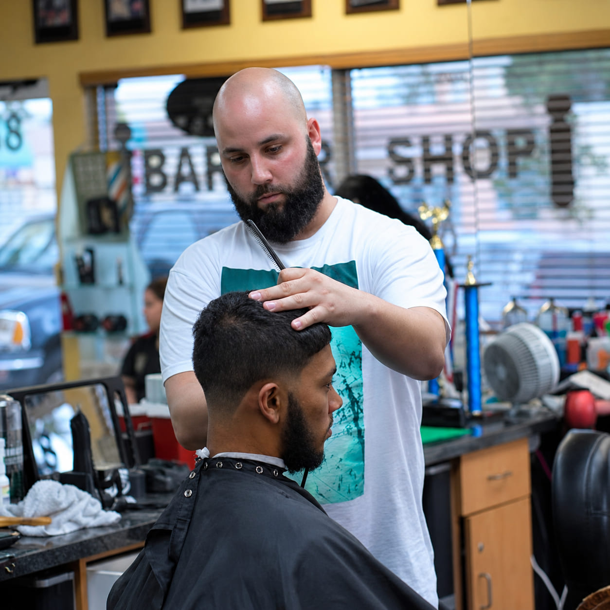 Adam Lino — Senior Barber at Brotherhood Barbershop
